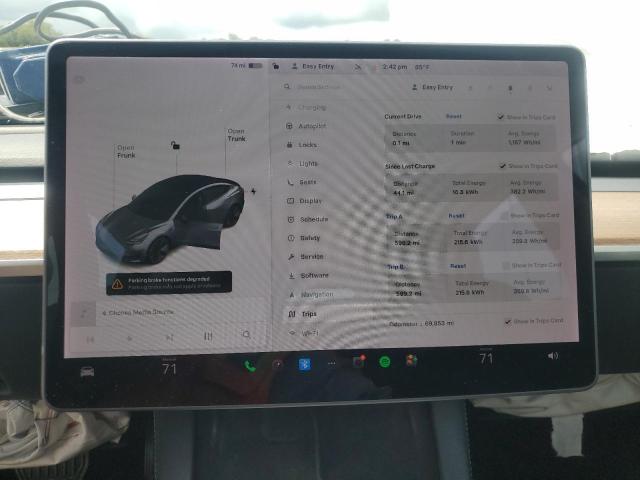 Photo 9 from auction – 2021 TESLA MODEL 3 with VIN 5YJ3E1EA1MF907322