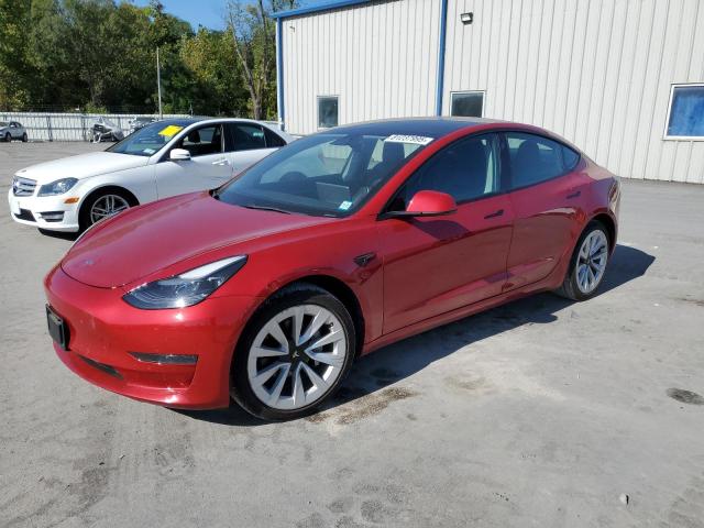 TESLA MODEL 3 2022 with VIN 5YJ3E1EBXNF190428 - Photo from auction