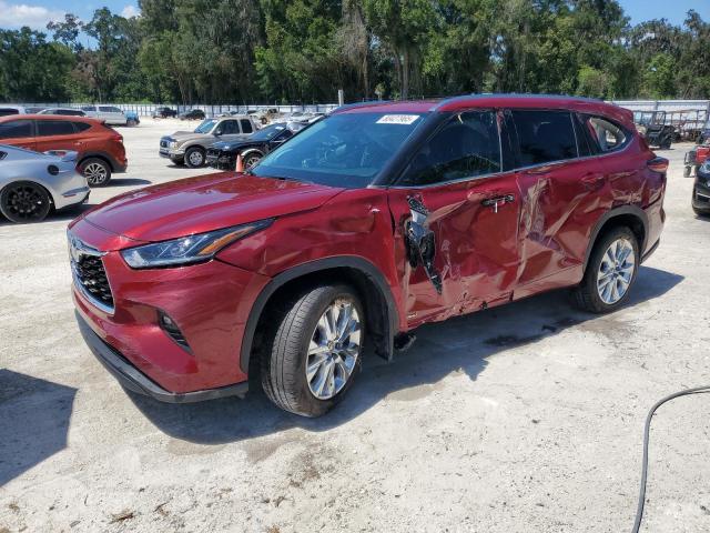 TOYOTA HIGHLANDER 2022 with VIN 5TDXBRCH8NS541686 - Photo from auction