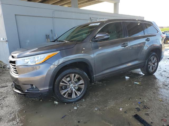 TOYOTA HIGHLANDER 2014 with VIN 5TDZKRFHXES005780 - Photo from auction