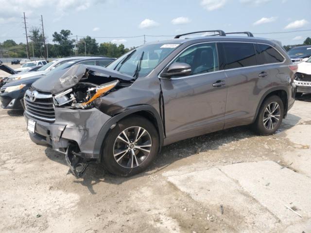 TOYOTA HIGHLANDER 2016 with VIN 5TDJKRFHXGS306582 - Photo from auction