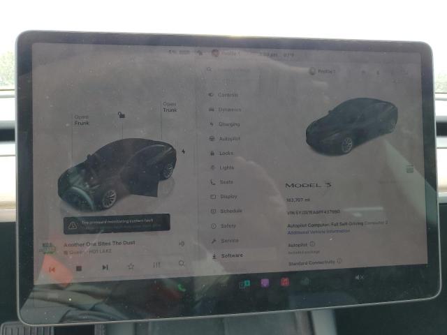 Photo 9 from auction – 2023 TESLA MODEL 3 with VIN 5YJ3E1EA8PF437990