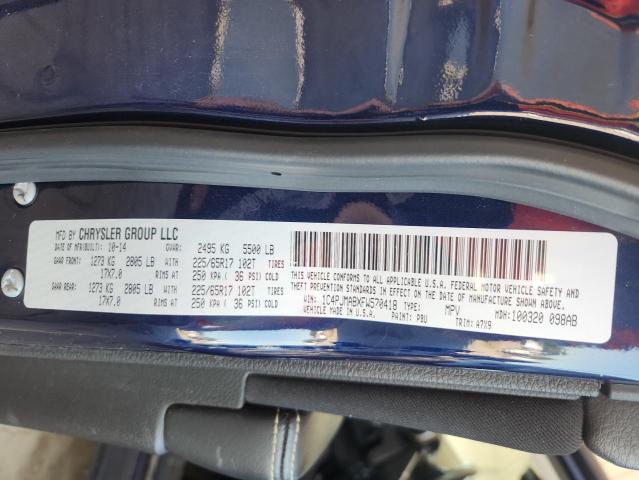 Photo 14 from auction – 2015 JEEP CHEROKEE S with VIN 1C4PJMABXFW570418
