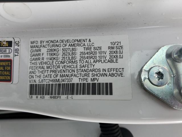 Photo 14 from auction – 2021 ACURA RDX A-SPEC with VIN 5J8TC2H66ML047337