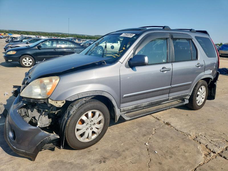 HONDA CR-V SE 2005 with VIN JHLRD78995C021428 - Photo from auction