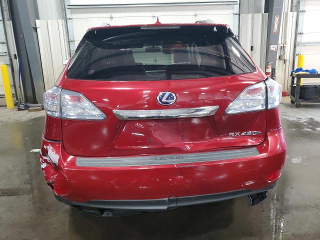 Photo 6 from auction – 2011 LEXUS RX 450H with VIN JTJBC1BA0B2034696