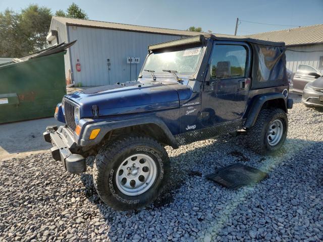 JEEP WRANGLER / 2000 with VIN 1J4FA49S2YP732291 - Photo from auction