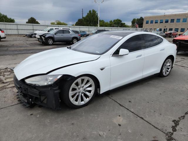 TESLA MODEL S 2016 with VIN 5YJSA1E27GF127572 - Photo from auction