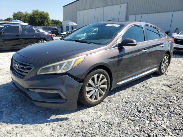 HYUNDAI SONATA SPO 2017 with VIN 5NPE34AF6HH584586 - Photo from auction