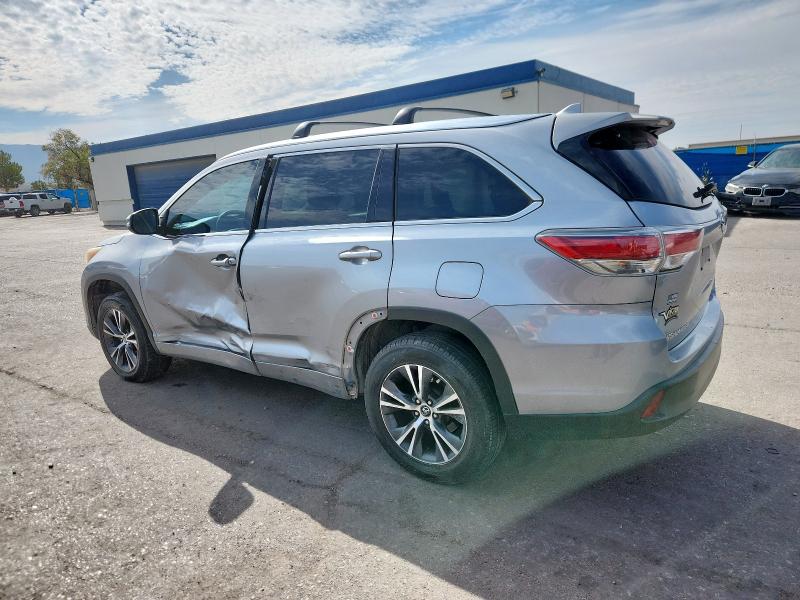 Photo 2 from auction – 2016 TOYOTA HIGHLANDER XLE with VIN 5TDKKRFH4GS503087