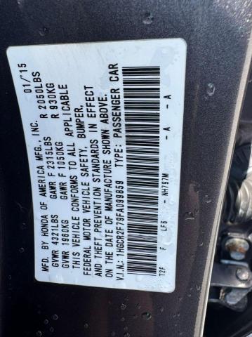 Photo 10 from auction – 2015 HONDA ACCORD EX with VIN 1HGCR2F79FA099859