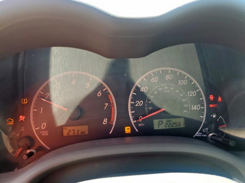 Photo 9 from auction – 2010 TOYOTA COROLLA BA with VIN 1NXBU4EE9AZ283416