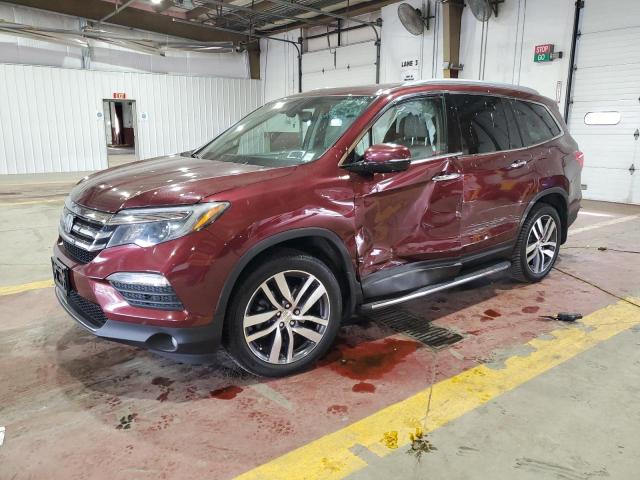 HONDA PILOT ELIT 2018 with VIN 5FNYF6H03JB005270 - Photo from auction