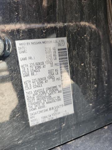 Photo 14 from auction – 2017 NISSAN ROGUE S with VIN 5N1AT2MT1HC881079