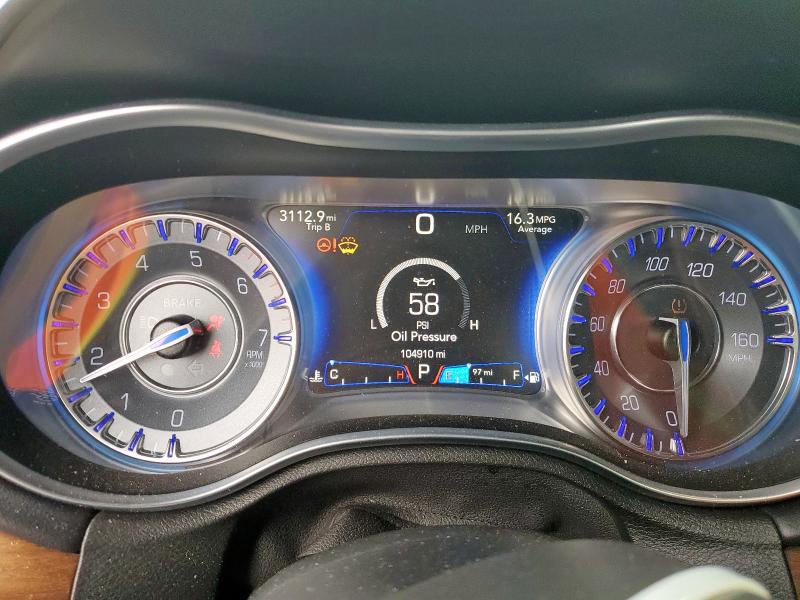 Photo 9 from auction – 2015 CHRYSLER 300C PLATI with VIN 2C3CCAPT2FH739535