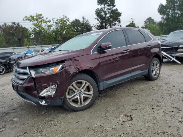FORD EDGE TITAN 2017 with VIN 2FMPK4K90HBB15084 - Photo from auction
