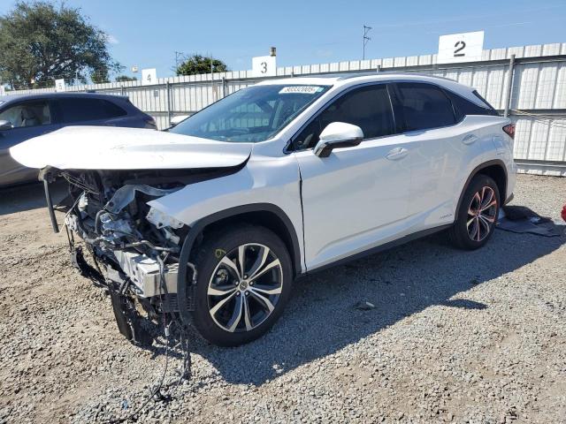 LEXUS RX 450H 2022 with VIN 2T2HGMDA3NC087412 - Photo from auction