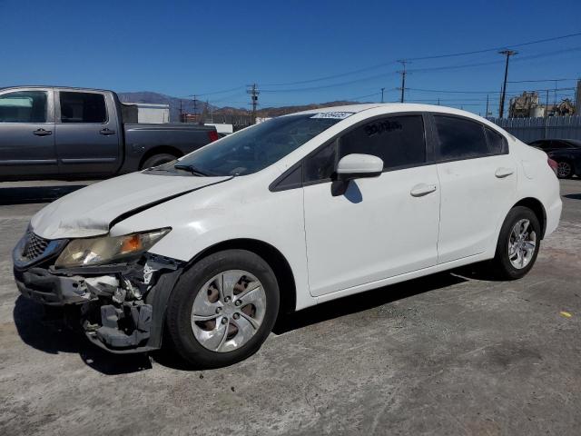 HONDA CIVIC LX 2015 with VIN 2HGFB2F54FH561780 - Photo from auction