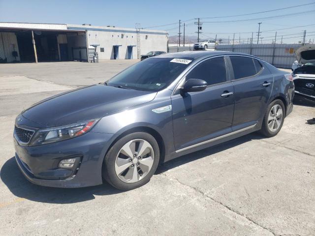 KIA OPTIMA HYBRID 2014 with VIN KNAGN4AD6E5070490 - Photo from auction
