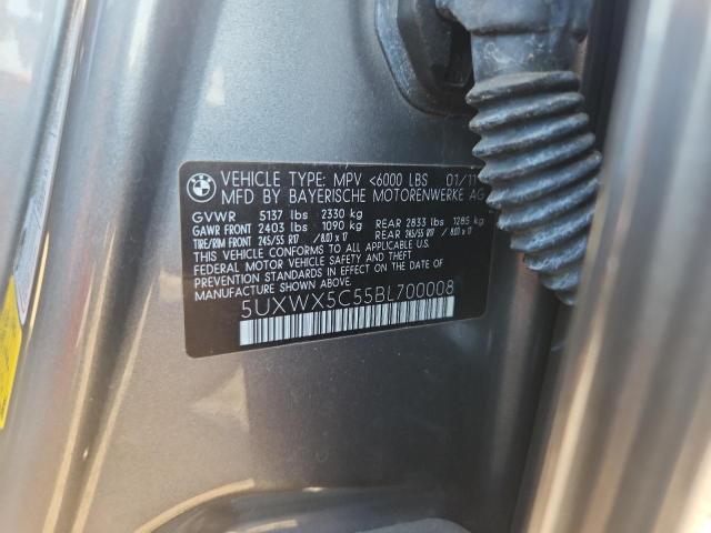 Photo 14 from auction – 2011 BMW X3 XDRIVE2 with VIN 5UXWX5C55BL700008