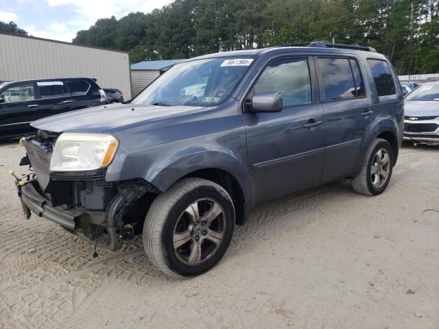 HONDA PILOT EXLN 2013 with VIN 5FNYF4H72DB023586 - Photo from auction