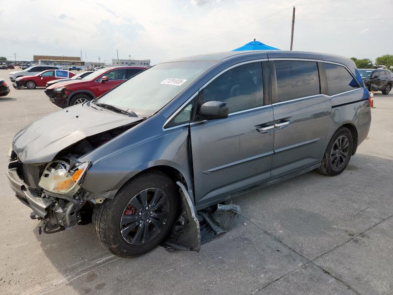 HONDA ODYSSEY EX 2013 with VIN 5FNRL5H66DB023178 - Photo from auction