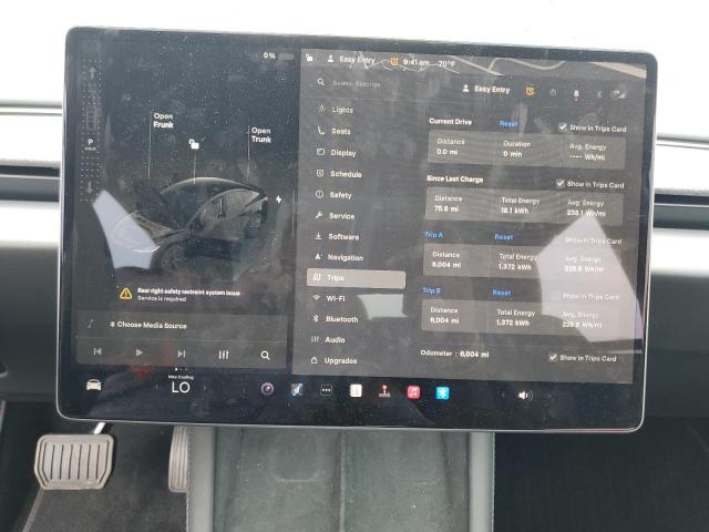 Photo 9 from auction – 2025 TESLA MODEL 3 with VIN 5YJ3E1EB2SF928881