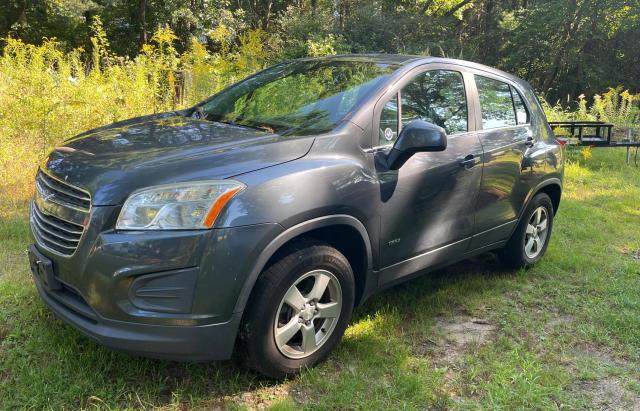 Photo 2 from auction – 2016 CHEVROLET TRAX LS with VIN 3GNCJNSB7GL116774