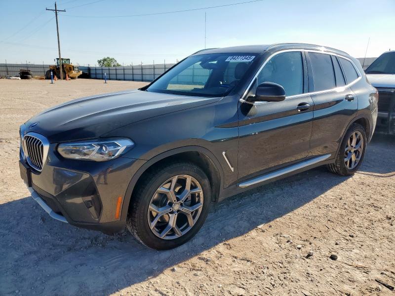 BMW X3 SDRIVE3 2022 with VIN 5UX43DP05N9K14618 - Photo from auction