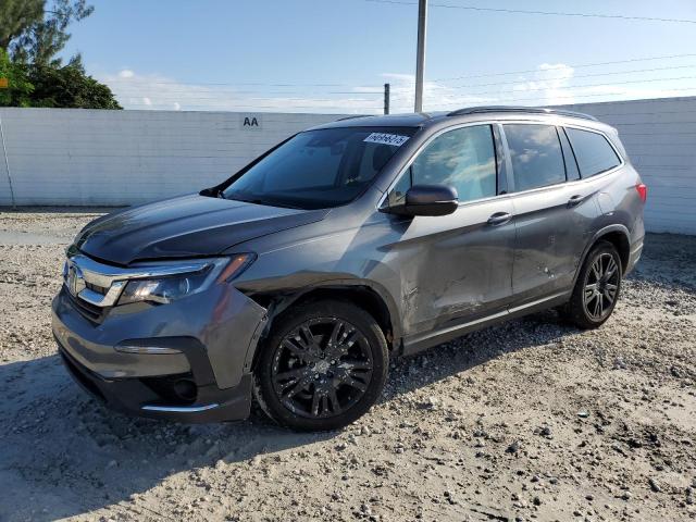HONDA PILOT SE 2021 with VIN 5FNYF5H28MB033615 - Photo from auction