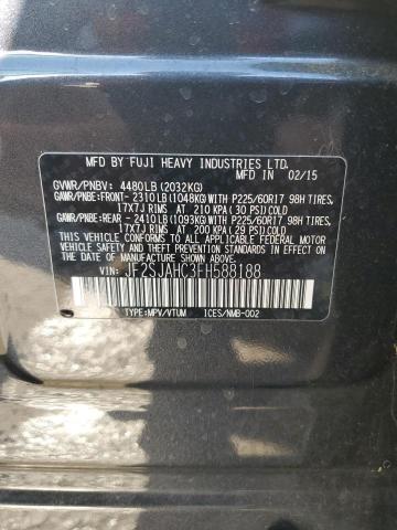 Photo 14 from auction – 2015 SUBARU FORESTER 2 with VIN JF2SJAHC3FH588188