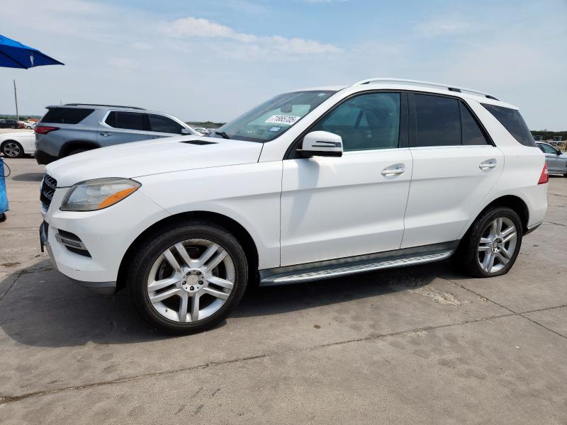 MERCEDES-BENZ ML 350 2015 with VIN 4JGDA5JB2FA489575 - Photo from auction