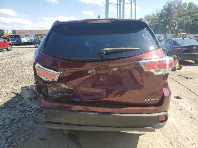 Photo 6 from auction – 2014 TOYOTA HIGHLANDER with VIN 5TDBKRFHXES039803
