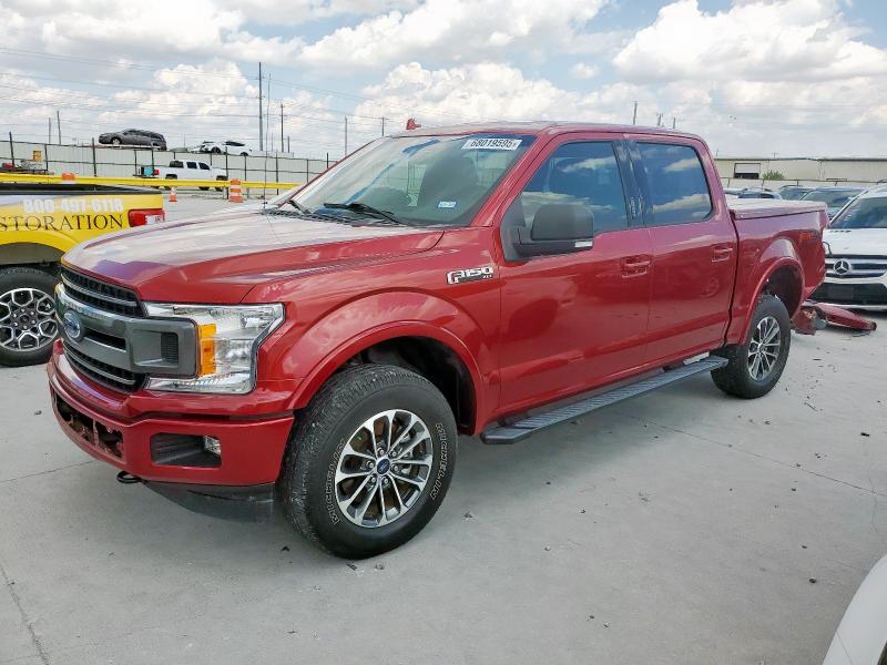 FORD F150 SUPER 2018 with VIN 1FTEW1E56JKE92408 - Photo from auction