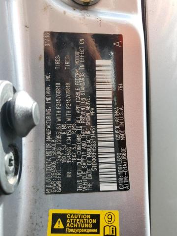 Photo 14 from auction – 2016 TOYOTA HIGHLANDER XLE with VIN 5TDKKRFH5GS134451