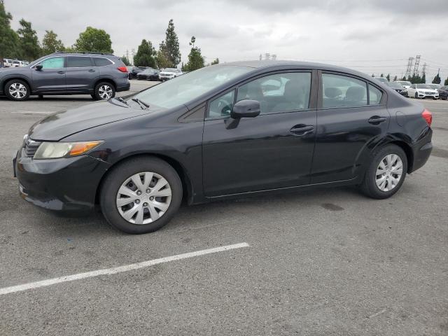 HONDA CIVIC LX 2012 with VIN 2HGFB2F57CH590699 - Photo from auction