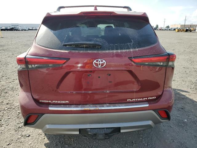 Photo 6 from auction – 2022 TOYOTA HIGHLANDER PLATINUM with VIN 5TDFZRBH1NS211509