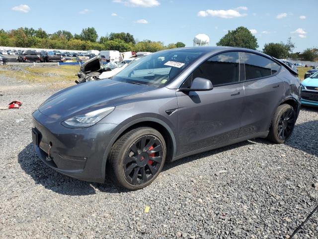 TESLA MODEL Y 2022 with VIN 7SAYGDEE8NF387001 - Photo from auction