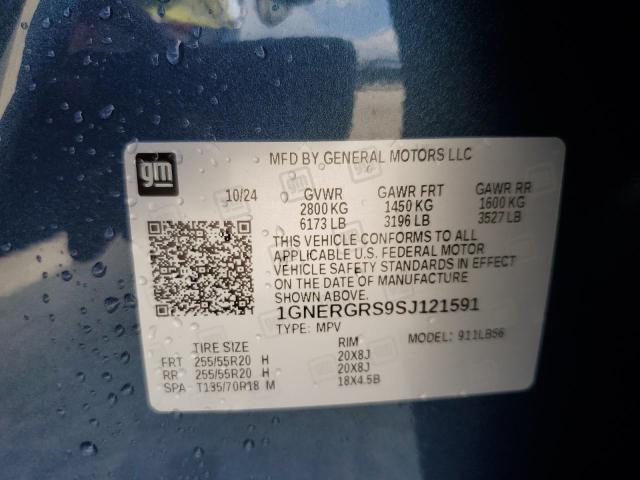 Photo 14 from auction – 2025 CHEVROLET TRAVERSE L with VIN 1GNERGRS9SJ121591