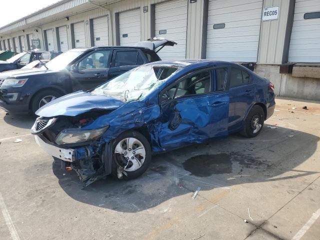 HONDA CIVIC LX 2014 with VIN 19XFB2F59EE002377 - Photo from auction