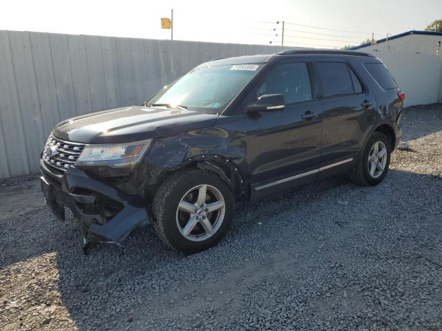 FORD EXPLORER XLT 2017 with VIN 1FM5K8D82HGB75539 - Photo from auction