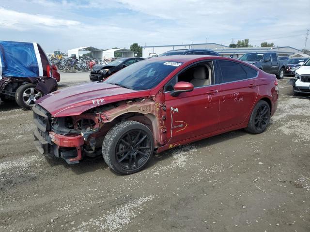 FORD FUSION SE 2017 with VIN 3FA6P0LU0HR266091 - Photo from auction