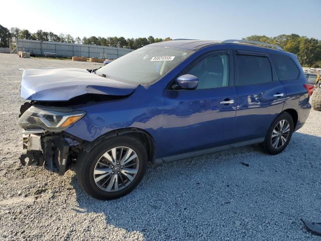 NISSAN PATHFINDER S 2017 with VIN 5N1DR2MN9HC672184 - Photo from auction