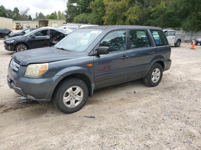 HONDA PILOT LX 2006 with VIN 5FNYF28186B045224 - Photo from auction