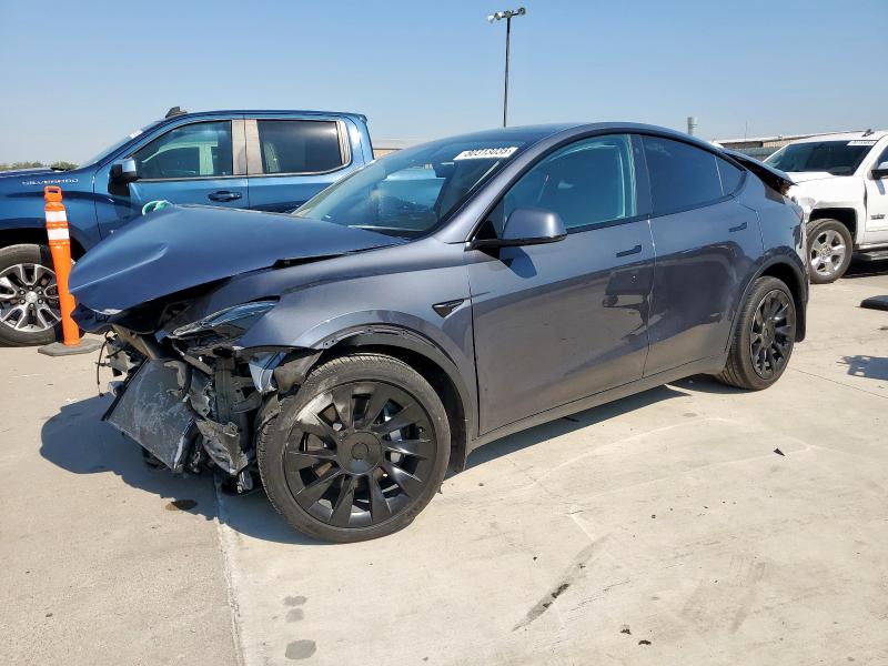 TESLA MODEL Y 2021 with VIN 5YJYGDEE2MF300835 - Photo from auction