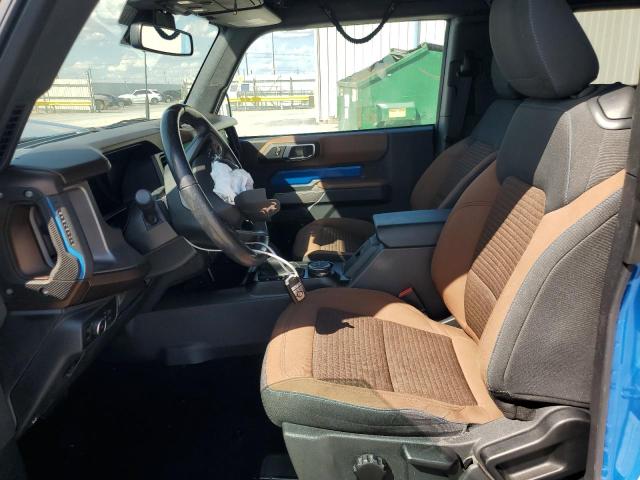 Photo 7 from auction – 2022 FORD BRONCO BAS with VIN 1FMDE5AP1NLB09404