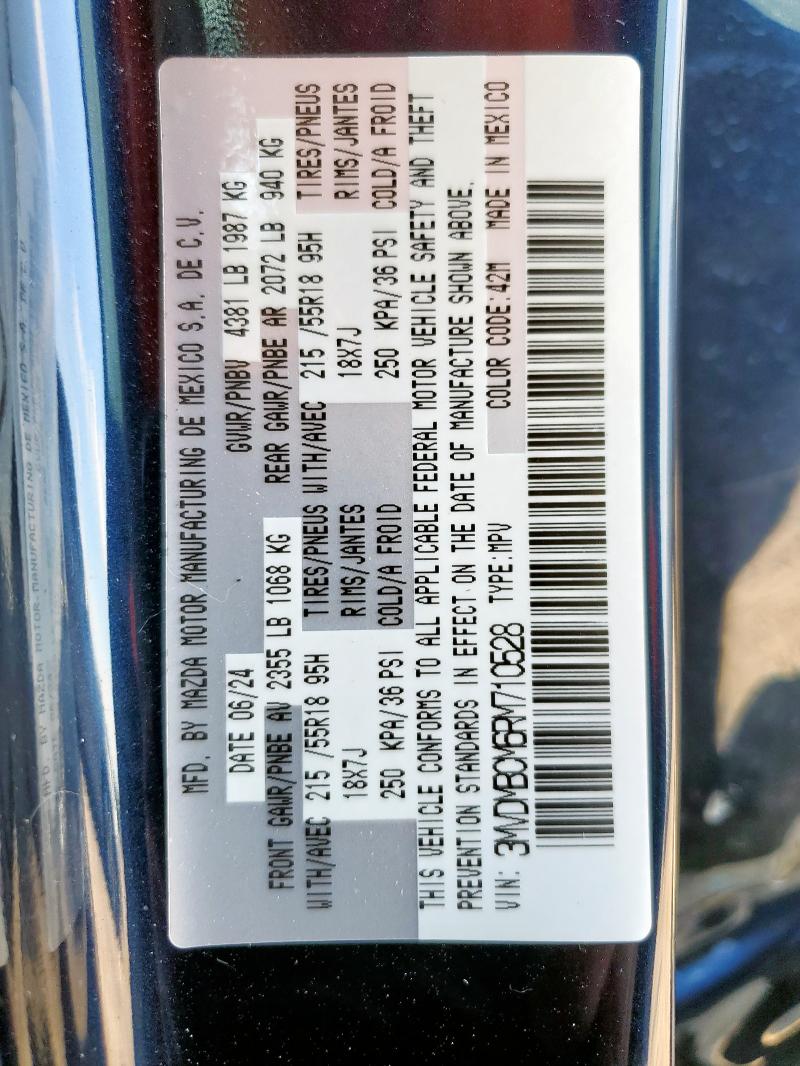 Photo 14 from auction – 2024 MAZDA CX-30 PREF with VIN 3MVDMBCM6RM710528
