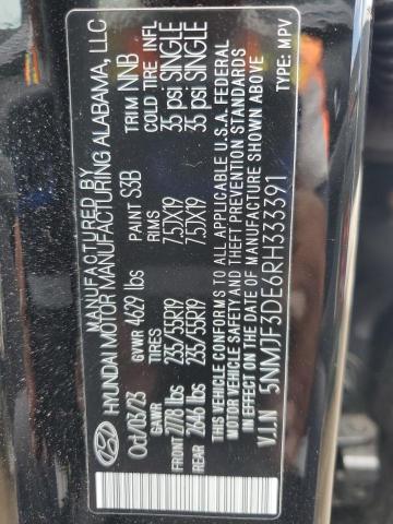 Photo 14 from auction – 2024 HYUNDAI TUCSON SEL with VIN 5NMJF3DE6RH333391