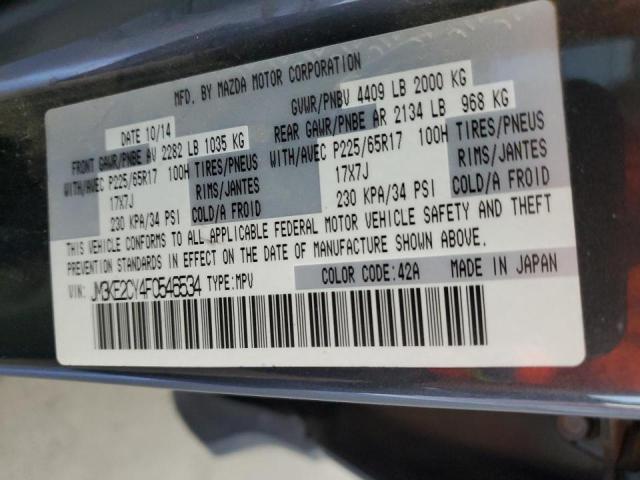 Photo 14 from auction – 2015 MAZDA CX-5 TOURI with VIN JM3KE2CY4F0546534