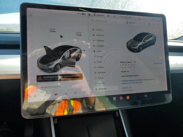Photo 9 from auction – 2019 TESLA MODEL 3 with VIN 5YJ3E1EB8KF494918